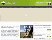 Tablet Screenshot of carbonlink.com.au